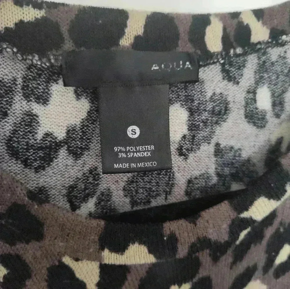 Aqua twist front animal print size s #93 - Picture 2 of 2